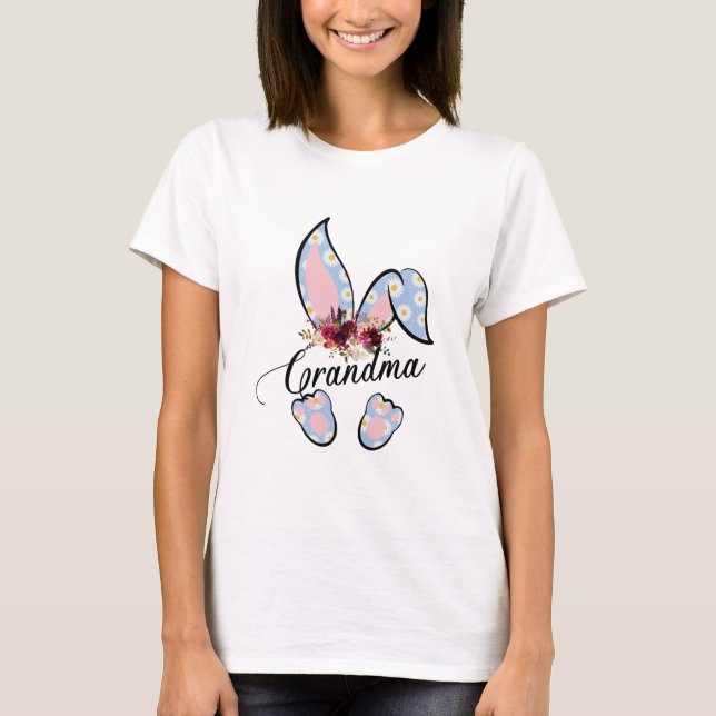 Oma Bunny T-Shirt (Vorderseite)