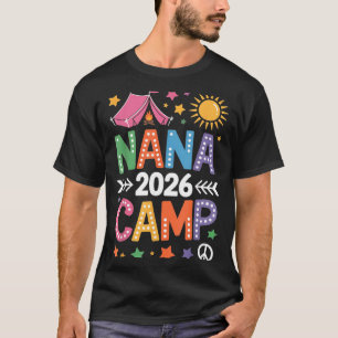 Oma-Camp 2026 Familienurlaub Sommer-Camping-Crew T-Shirt