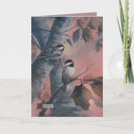 Oma-Chickadees Dankeskarte