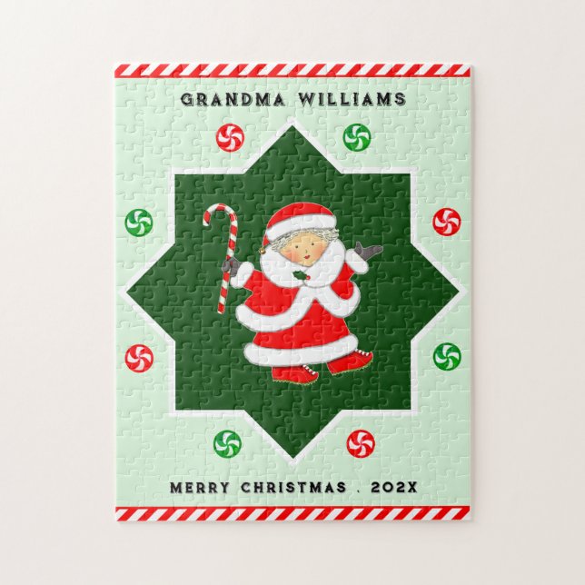 Oma Christmas Holiday Geschenk (Vertikal)