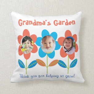 Oma Custom Foto Blume Kissen