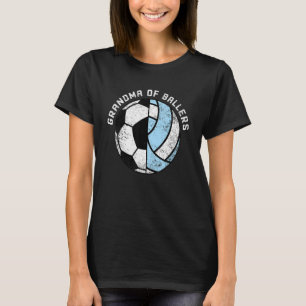 Oma der Baller Fußball-Volleyball-Oma T-Shirt