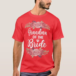 Oma der Braut-Brautparty-Hochzeitsfeier T-Shirt