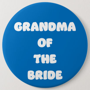 Oma der Braut Button