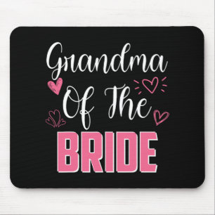 Oma der Braut Hochzeitsfeier Ehefrau zu Mousepad