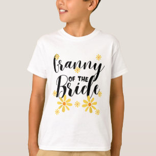 Oma der Brautfamilie Team Hochzeit Dusche Sonne T-Shirt