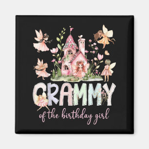 Oma der Geburtstagsfee Magische Familie Magnet