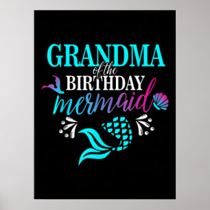 Oma der Geburtstagsmädchenfamilie Poster