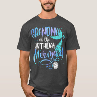 Oma der GeburtstagsMeerjungfrau-Familie, die Pa T-Shirt