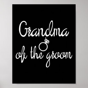 Oma der Groom Bachelor Party Bridesmaid Bri Poster