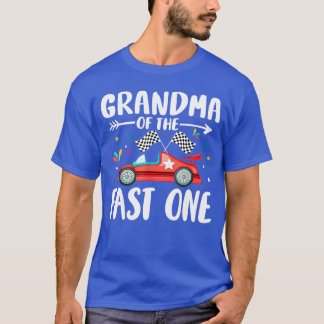Oma der schnellen 1. Geburtstagsreihe P T-Shirt