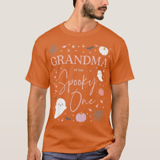Oma der Spooky One Girl First Birthd T-Shirt