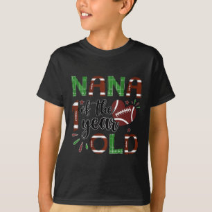 Oma des 1-jährigen Football-Spielers im ersten Jah T-Shirt