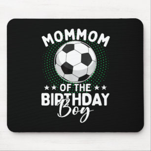 Oma des Geburtstags-Soccer-Spielers zum Geburtstag Mousepad