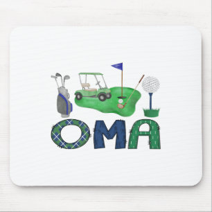 Oma des Geburtstagsjungen Hole In One Golf Sport M Mousepad