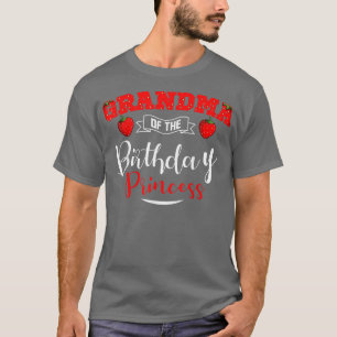 Oma des Geburtstagsthemas der Prinzessin Strawberr T-Shirt