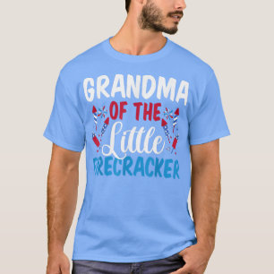 Oma des kleinen Firecracker am 4. Juli Amer T-Shirt