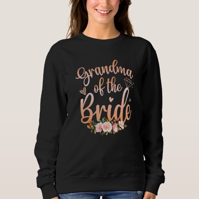 Oma des Polterabends Sweatshirt (Vorderseite)