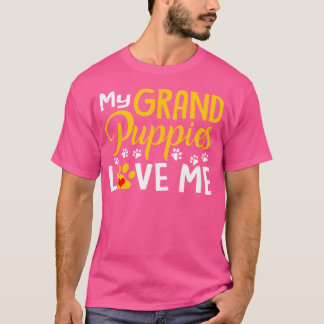 Oma Dogs Puppy Lover gibt meinen Grandwelpen Liebe T-Shirt