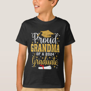 Oma eines Absolventen 2024 für Abschluss 3 T-Shirt