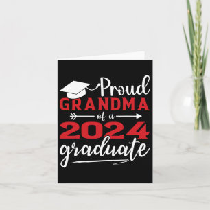 Oma eines Cl of 2024 Graduate Funny Abschluss Karte