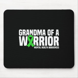 Oma eines Kriegers grünes Licht für psychische Ges Mousepad