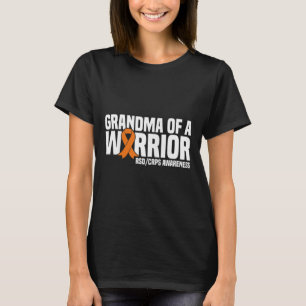 Oma eines Kriegers Orange Ribbon Rsdcrps Awarene T-Shirt