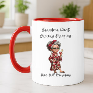 Oma-Einkaufs-Tasse Tasse
