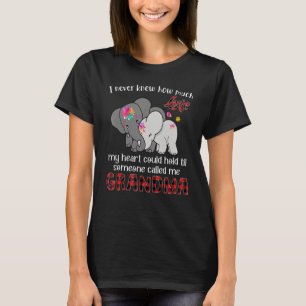 Oma Elefant Baby Elefant Süß Neue Oma An T-Shirt