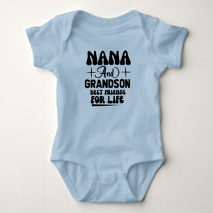 Oma Enkel beste Freunde Lebenswortkunst  Baby Strampler