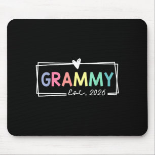 Oma Est 2026 zur Großmutter befördert 2026 Für Opa Mousepad