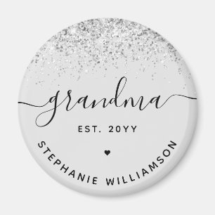 Oma Est Glitzer Confetti Custom Oma Geschenke Magnet