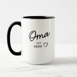 Oma Est Year  First Grandchild Pregnancy Reveal Tasse