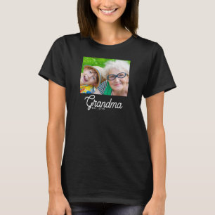 Oma Established Schrift Foto T-Shirt