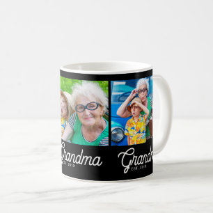 Oma Established Schrift Schwarz 3 Foto Isoliert Kaffeetasse