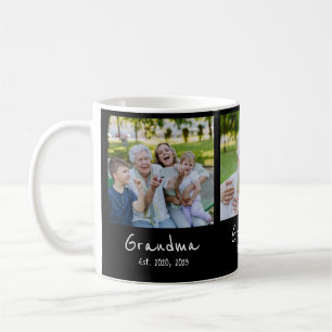 Oma Established Schrift Schwarz 3 Foto Kaffeetasse