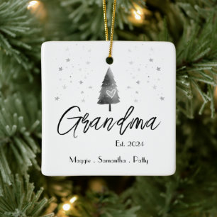 Oma etablierte Personalisiertes Elegant Keramikornament