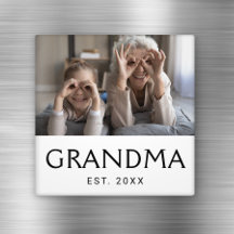 Oma etabliertes Fotogeschenk