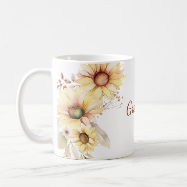 Oma Floral Botanical Kaffeetasse (Links)