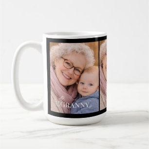 Oma Foto Gründungsjahr Modernes Herz Kaffeetasse