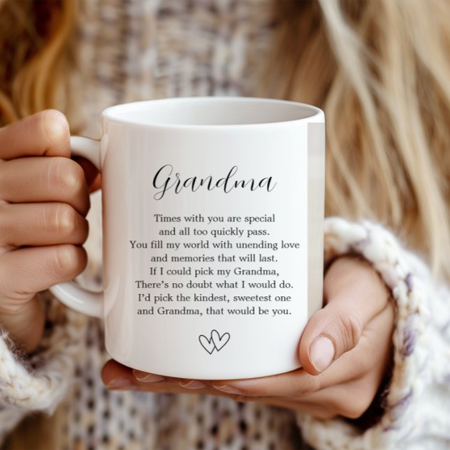 Oma Foto Tasse zum ersten Mal, ein neues Oma Gesch (Von Creator hochgeladen)