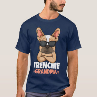 Oma Frenchie Französische Bulldogge Hund Frauen lu T-Shirt