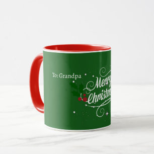 Oma, Frohe Weihnachten, Tasse