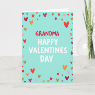 Oma Frohen Valentinstag Karte