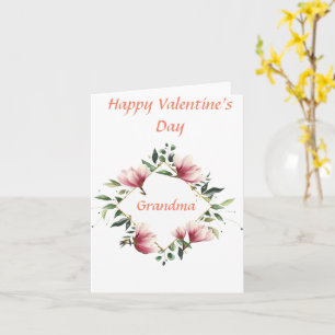 Oma Frohen Valentinstag Karte