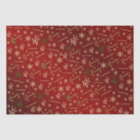 Oma fröhlicher Weihnachtstext in Rot und Gold
