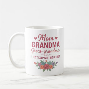Oma für Frauen Mutter Oma Ur-Oma Kaffeetasse