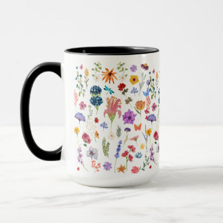 Oma-Garten-Tasse mit Personalisierten Blume Tasse