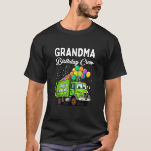 Oma Geburtstags-Crew Junge Müllwagen Geburtstag Fa T-Shirt