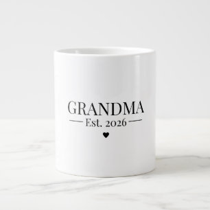 Oma Gegründet 2026 Jumbo-Tasse